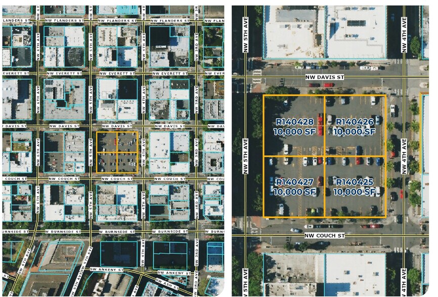 125 NW 4th Ave, Portland, OR à vendre - Plan cadastral – Image 3 sur 5