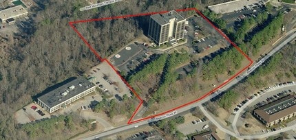 530 Beacon Pky W, Birmingham, AL - Vue aérienne vue de carte
