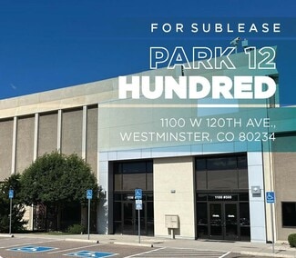 Plus de détails pour 1100-1170 W 120th Ave, Westminster, CO - Industriel/Logistique à louer