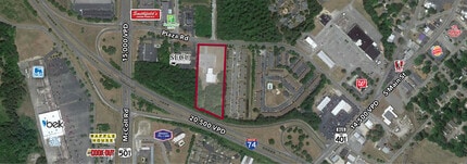 321 Plaza Rd, Laurinburg, NC - VUE AÉRIENNE vue de carte - Image1