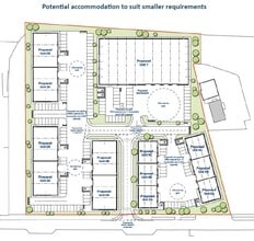 Unit 2 Copse Rd, Fleetwood à louer Plan de site– Image 2 sur 2