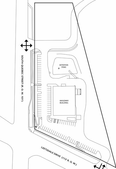 950 Quebec Street, Denver, CO à louer - Plan de site – Image 3 sur 3
