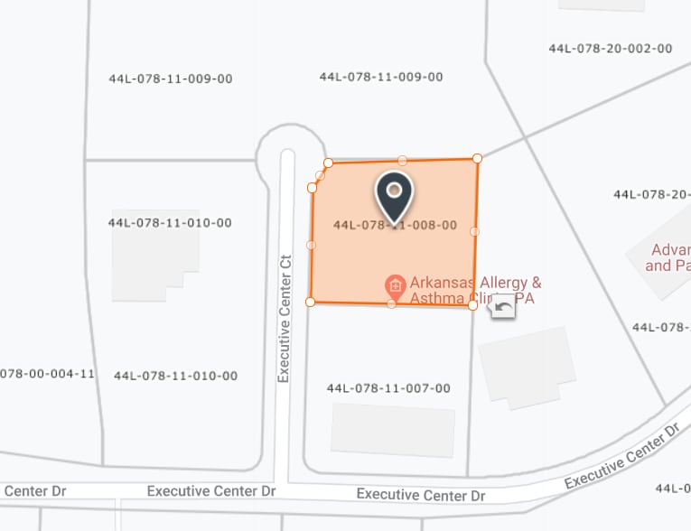 5 Executive Center Ct, Little Rock, AR à vendre - Plan cadastral – Image 2 sur 2