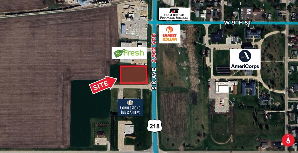 911 S K Ave, Vinton, IA à vendre - Photo de l’immeuble – Image 1 sur 2