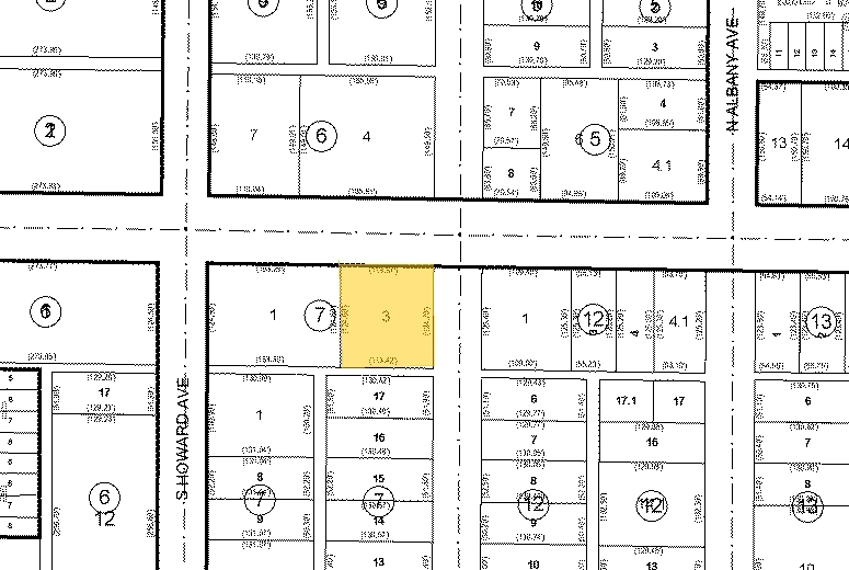 2202 W Kennedy Blvd, Tampa, FL à vendre Plan cadastral– Image 1 sur 2