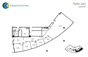 100 Crescent Center Pkwy, Tucker, GA à louer Plan d’étage– Image 1 sur 1