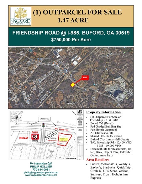 Friendship Rd at I-985, Buford, GA à vendre - Autre – Image 2 sur 4