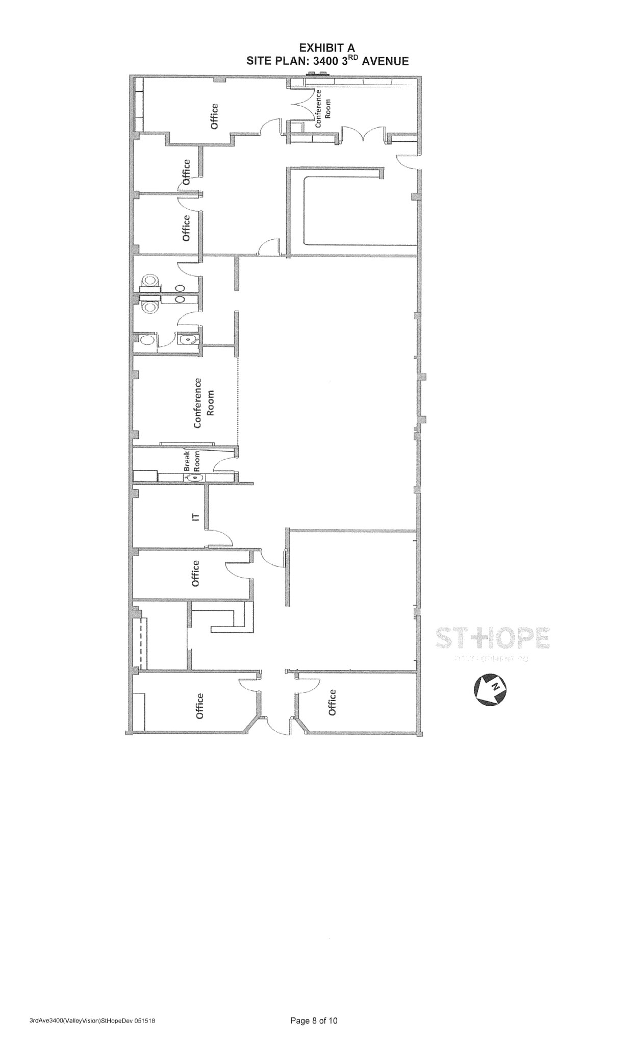 3400 3rd Ave, Sacramento, CA à louer Plan de site– Image 1 sur 1