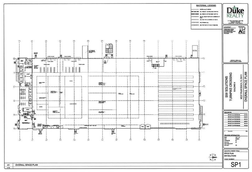 6717 Belvedere Rd, West Palm Beach, FL à louer Plan de site– Image 1 sur 1