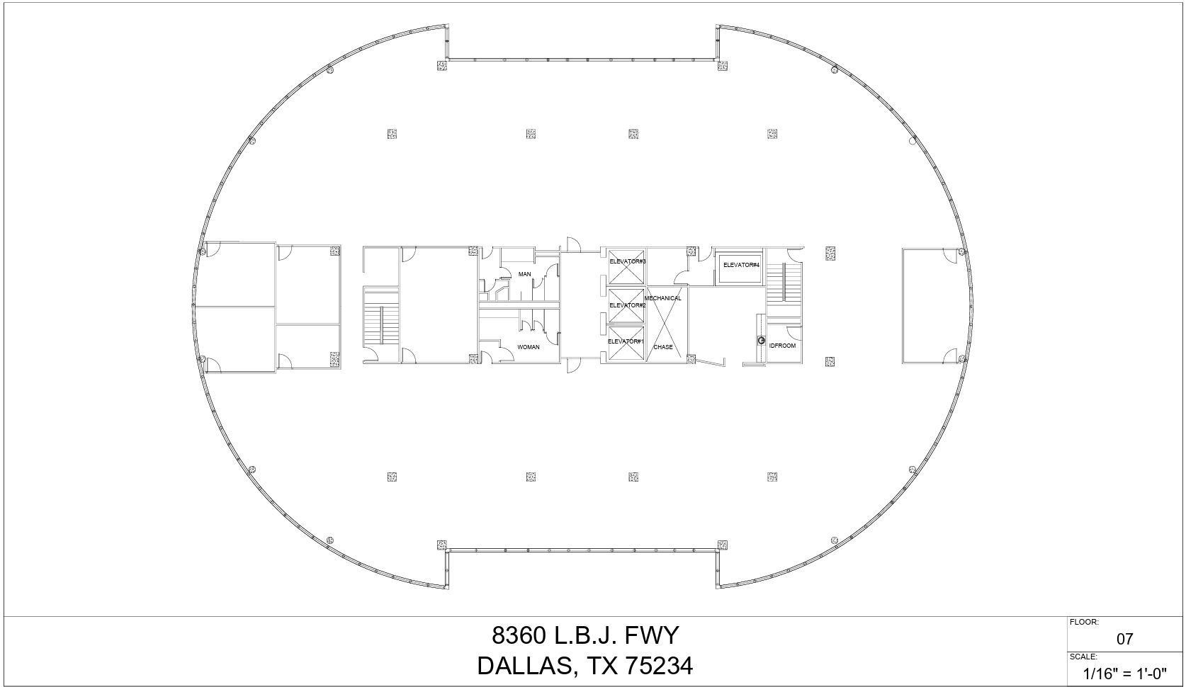 8360 Lyndon B Johnson Fwy, Dallas, TX à louer Plan d’étage– Image 1 sur 1