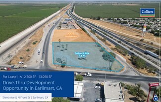 Plus de détails pour Sierra Ave, Earlimart, CA - Terrain à louer