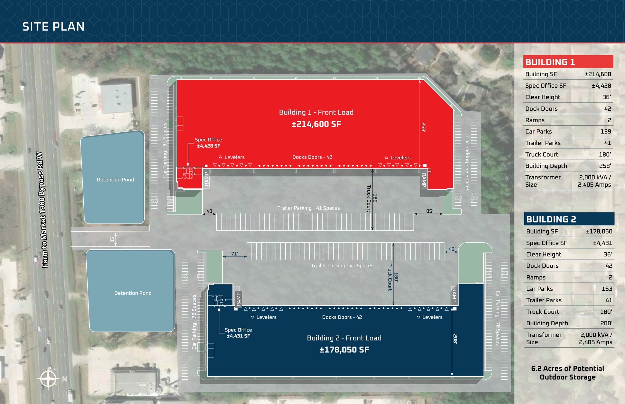 8311 FM 1960 Bypass Rd W, Humble, TX à louer Plan de site– Image 1 sur 7