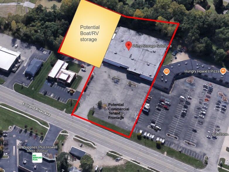 2630 E Grand River Ave, Howell, MI à vendre - Aérien – Image 2 sur 15