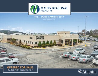 Plus de détails pour 808 S James M Campbell Blvd, Columbia, TN - Santé à vendre