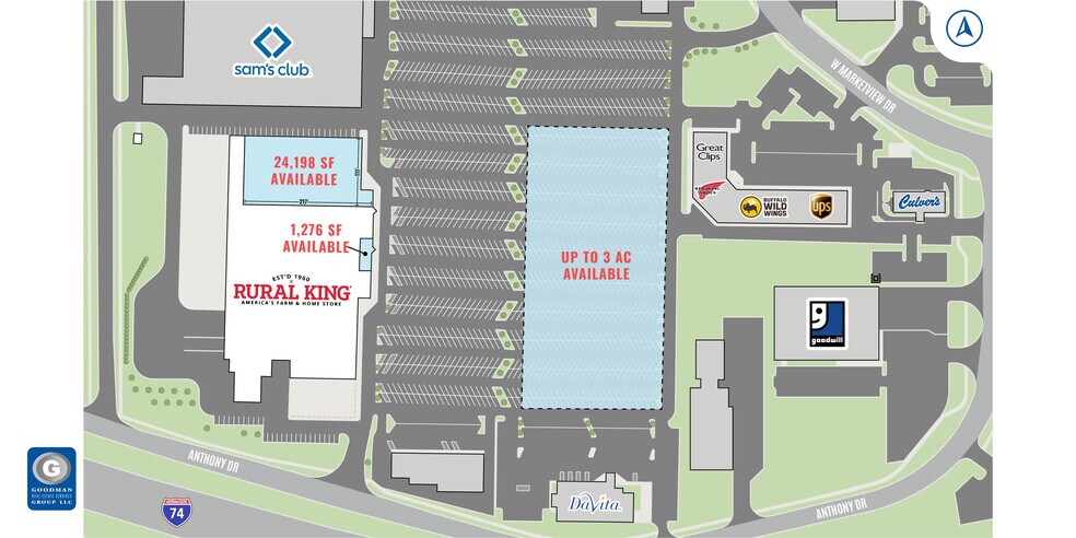 Marketview Dr, Champaign, IL à louer - Plan de site – Image 3 sur 3
