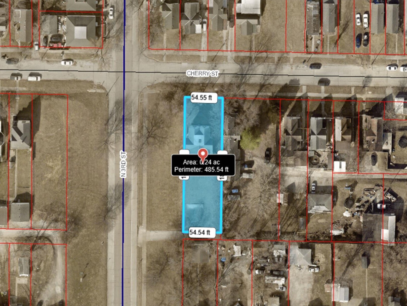 304-306 Cherry St, Quincy, IL à vendre Aérien– Image 1 sur 4