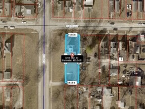 304-306 Cherry St, Quincy, IL - Vue aérienne vue de carte