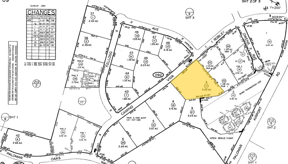 1945 Camino Vida Roble, Carlsbad, CA à louer - Plan cadastral – Image 2 sur 7