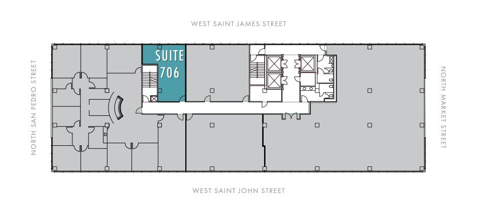 111 W Saint John St, San Jose, CA à louer Plan d’étage– Image 1 sur 1