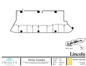 2777 N Stemmons Fwy, Dallas, TX à louer Plan d’étage– Image 1 sur 1