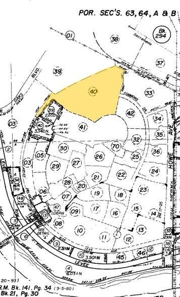 500 University Ave, Sacramento, CA à louer - Plan cadastral – Image 2 sur 9