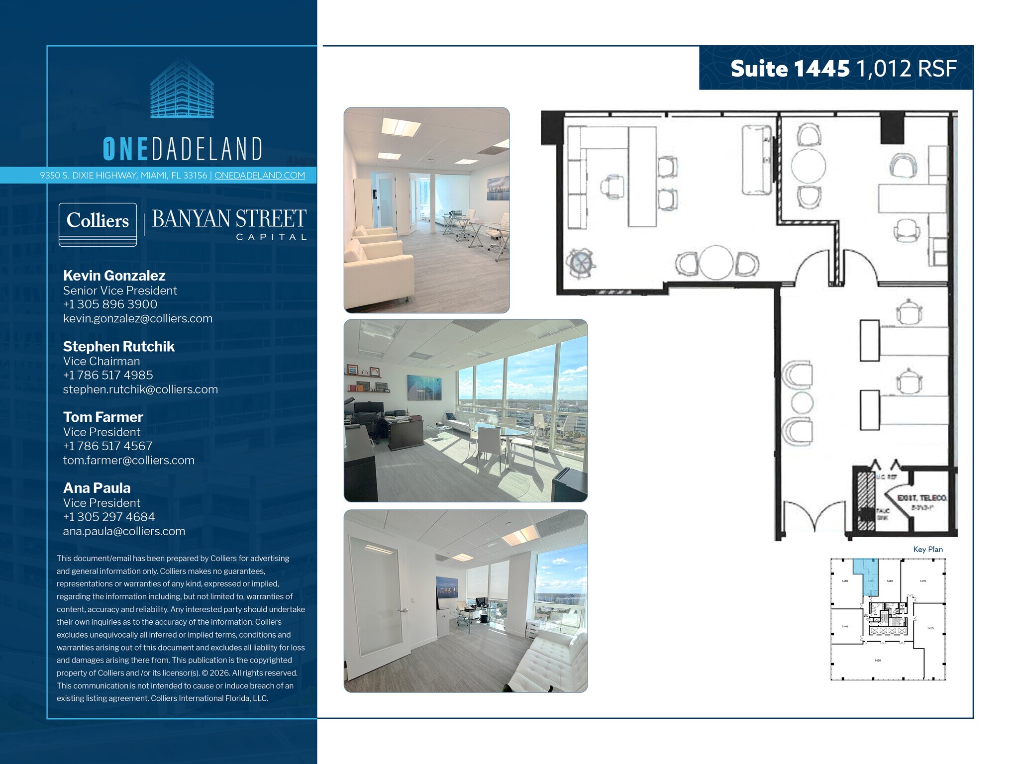 9350 S Dixie Hwy, Miami, FL à louer Plan d’étage– Image 1 sur 1