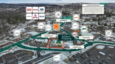 14 Boulevard Ave, Catskill, NY - Vue aérienne vue de carte - Image1