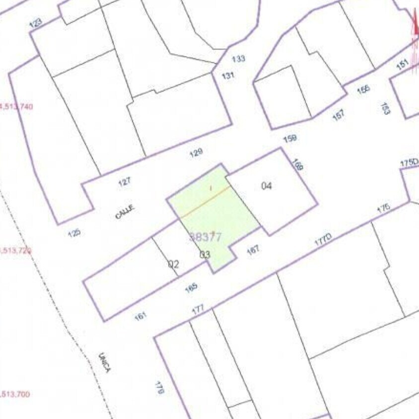 Terrain dans Tolbaños, Ávila à vendre Plan cadastral– Image 1 sur 2
