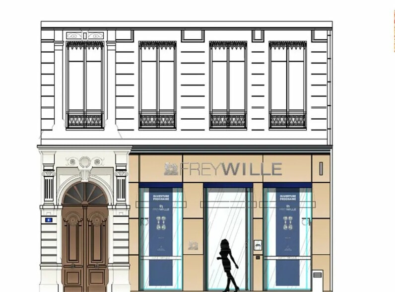 Local commercial dans Lyon à louer - Photo de l’immeuble – Image 1 sur 3