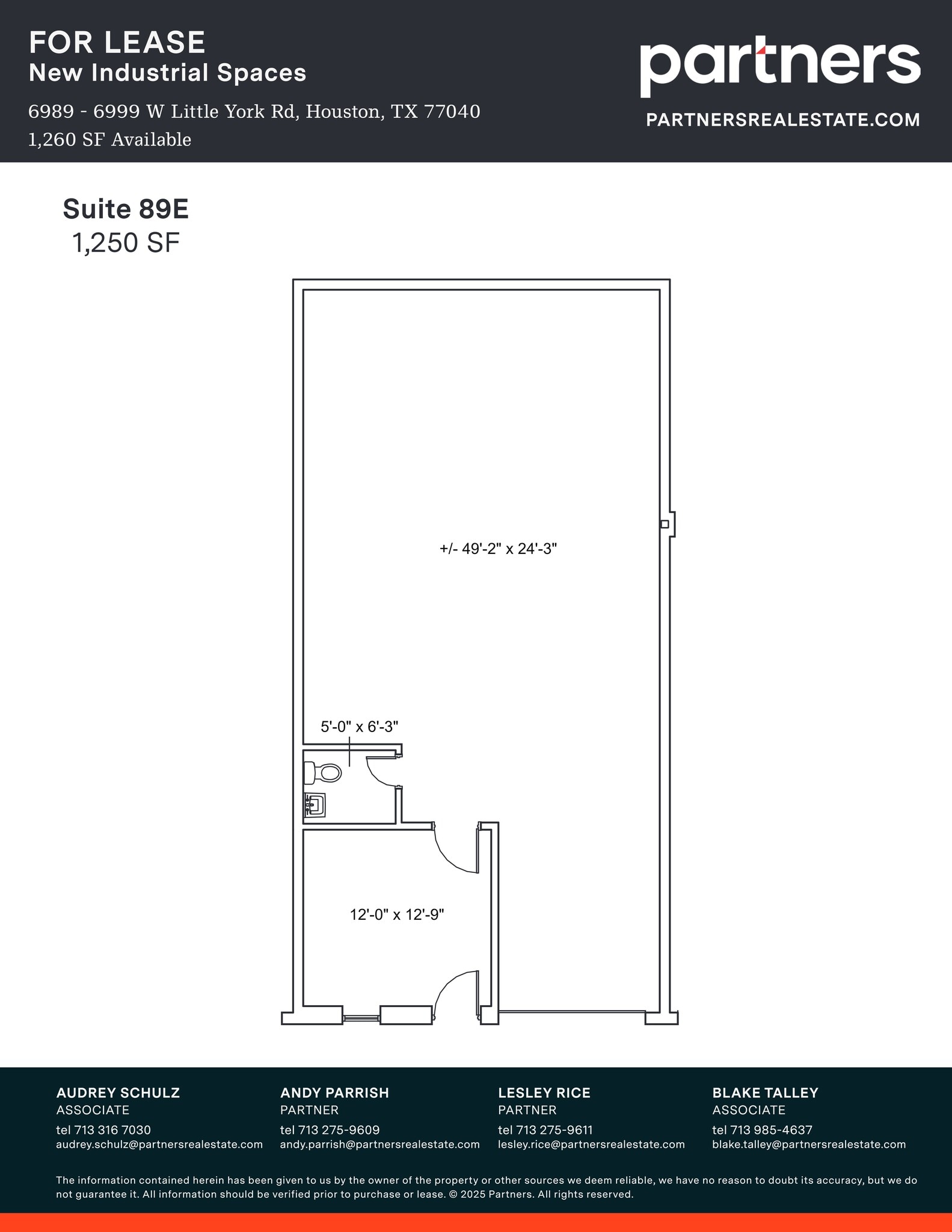 6989 W Little York Rd, Houston, TX à louer Plan de site– Image 1 sur 1