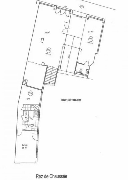 Local commercial dans Nice à vendre - Plan d’étage – Image 3 sur 3