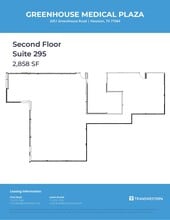 2051 S Greenhouse Rd, Houston, TX à louer Plan d’étage– Image 1 sur 1
