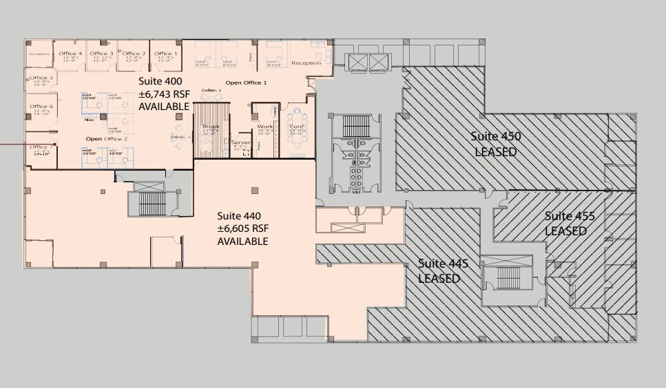 2535 Capitol Oaks Dr, Sacramento, CA à louer Plan d’étage– Image 1 sur 1