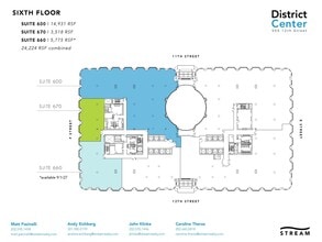 555 12th St NW, Washington, DC à louer Plan d’étage– Image 1 sur 1
