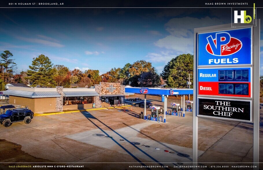 801 N Holman St, Brookland, AR à vendre - Photo de l’immeuble – Image 3 sur 6