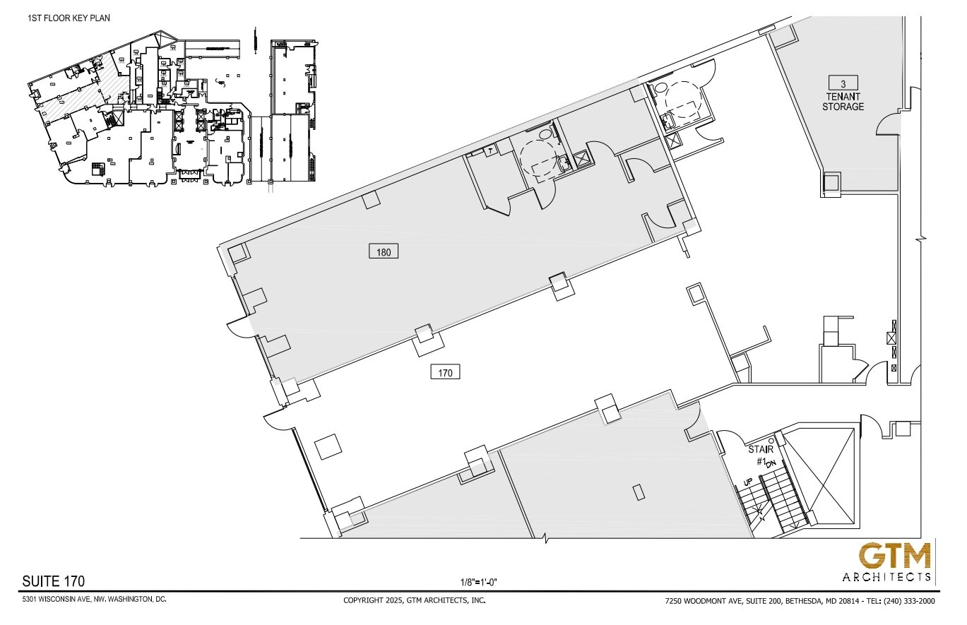 5301 Wisconsin Ave NW, Washington, DC à louer Plan d’étage– Image 1 sur 1