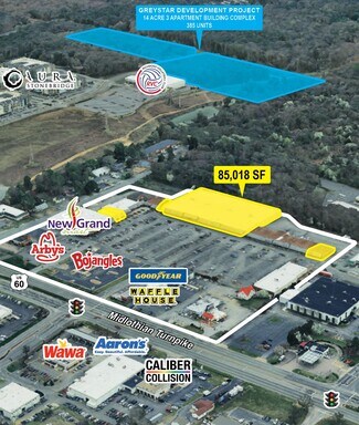 Plus de détails pour 7415-7485 Midlothian Tpke, Richmond, VA - Local commercial à louer