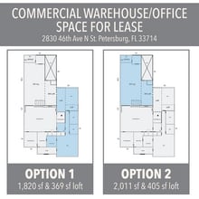 2830 46th Ave N, Saint Petersburg, FL à louer Plan d’étage– Image 1 sur 1