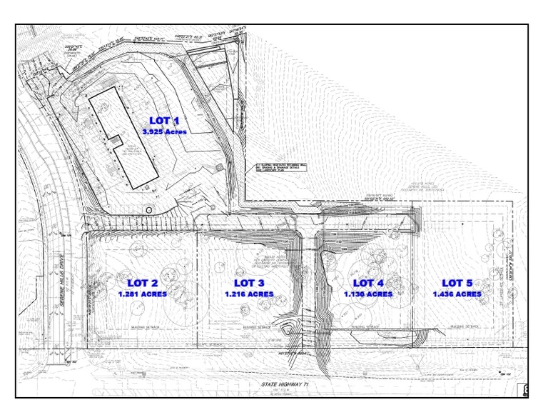 5329 Serene Hills Dr, Lakeway, TX à louer - Plan de site – Image 3 sur 4