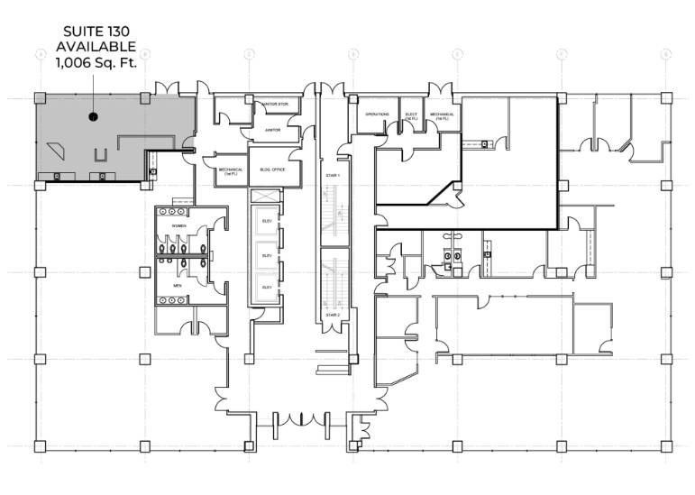 50 Queen St N, Kitchener, ON à louer Plan d’étage– Image 1 sur 1