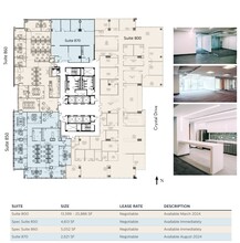 1400 Crystal Dr, Arlington, VA à louer Plan d’étage– Image 1 sur 1