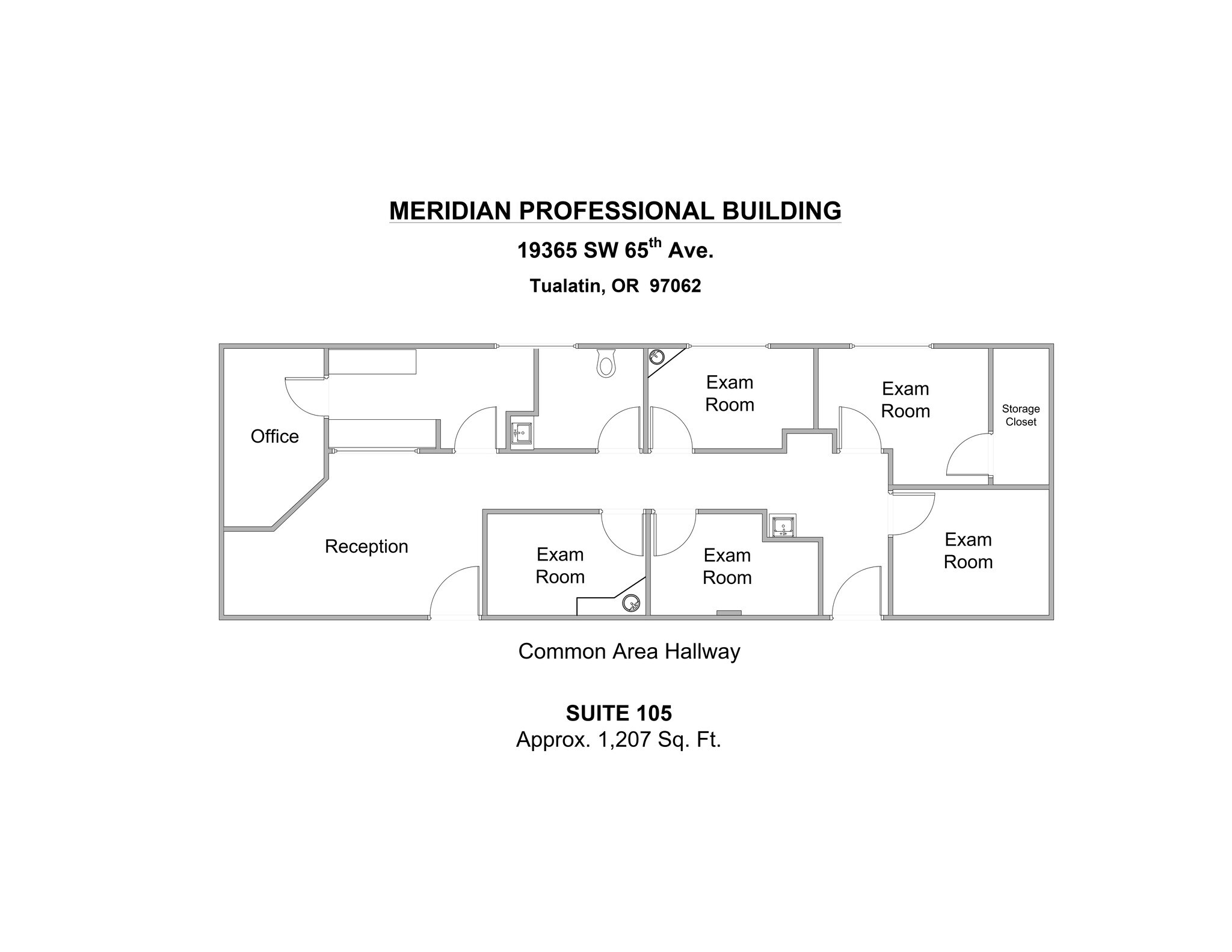 19365 SW 65th Ave, Tualatin, OR à louer Plan de site– Image 1 sur 1