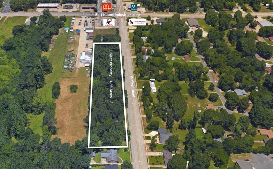 9220 Walker Rd, Shreveport, LA à vendre - Aérien – Image 2 sur 4