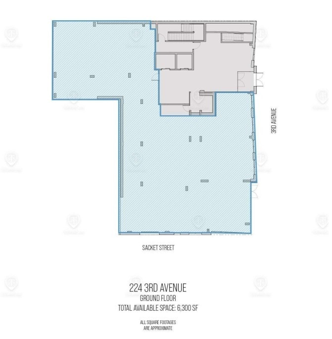 224 3rd Ave, Brooklyn, NY à louer Plan d’étage– Image 1 sur 2