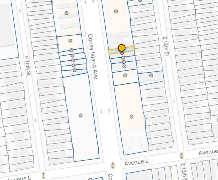 1491 Coney Island Ave, Brooklyn, NY à vendre Plan cadastral– Image 1 sur 2