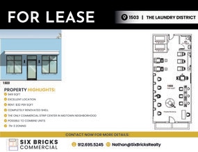 1501-1509 Paulsen St, Savannah, GA à louer Photo de l’immeuble– Image 1 sur 1