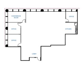 333 W Santa Clara St, San Jose, CA à louer Plan d’étage– Image 1 sur 1