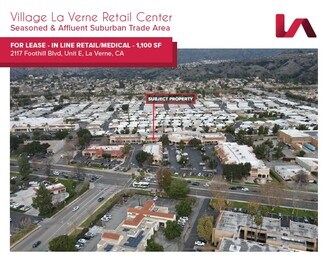 Plus de détails pour 2105-2145 Foothill Blvd, La Verne, CA - Local commercial à louer