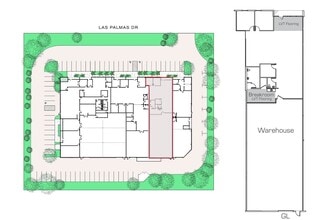 2151 Las Palmas Dr, Carlsbad, CA à louer Plan d’étage– Image 1 sur 1