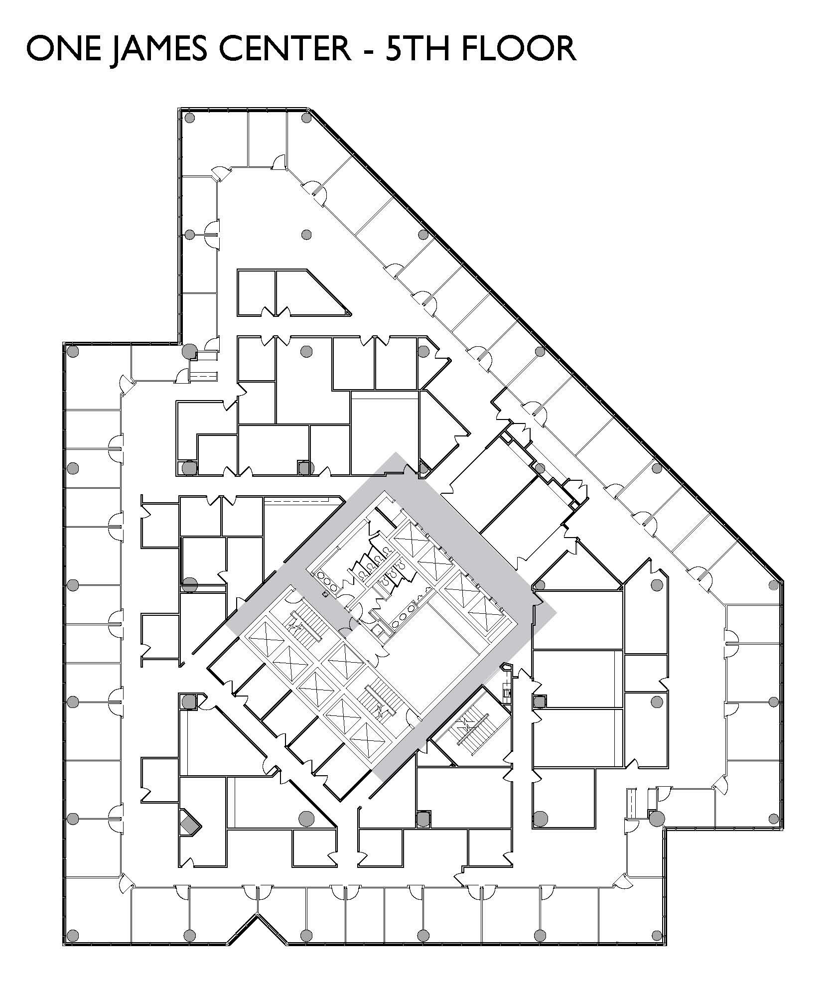 901 E Cary St, Richmond, VA à louer Plan d’étage– Image 1 sur 1